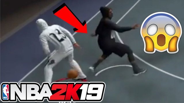 NBA 2K19 PARK - FIRST PARK SESSION | I TOOK HIS ANKLES!!