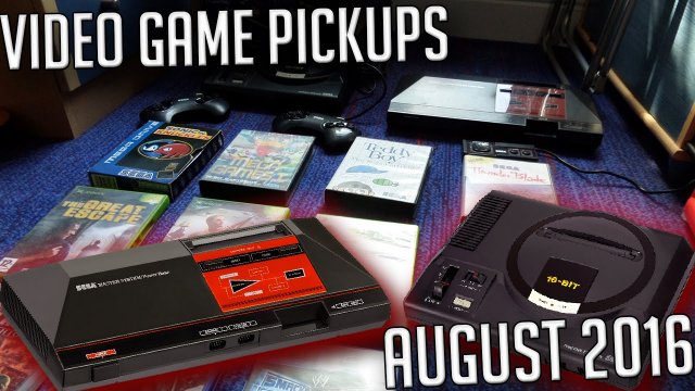 Video Game Pickups - August 2016